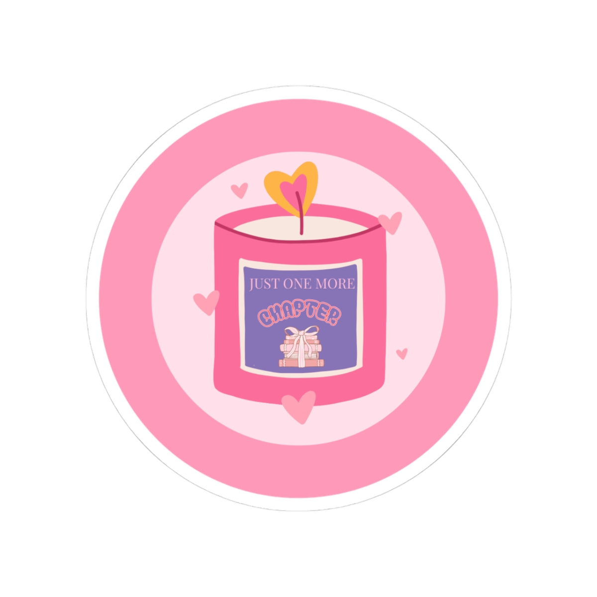 Book Lovers Stickers - Keep Reading Kiss-Cut Stickers