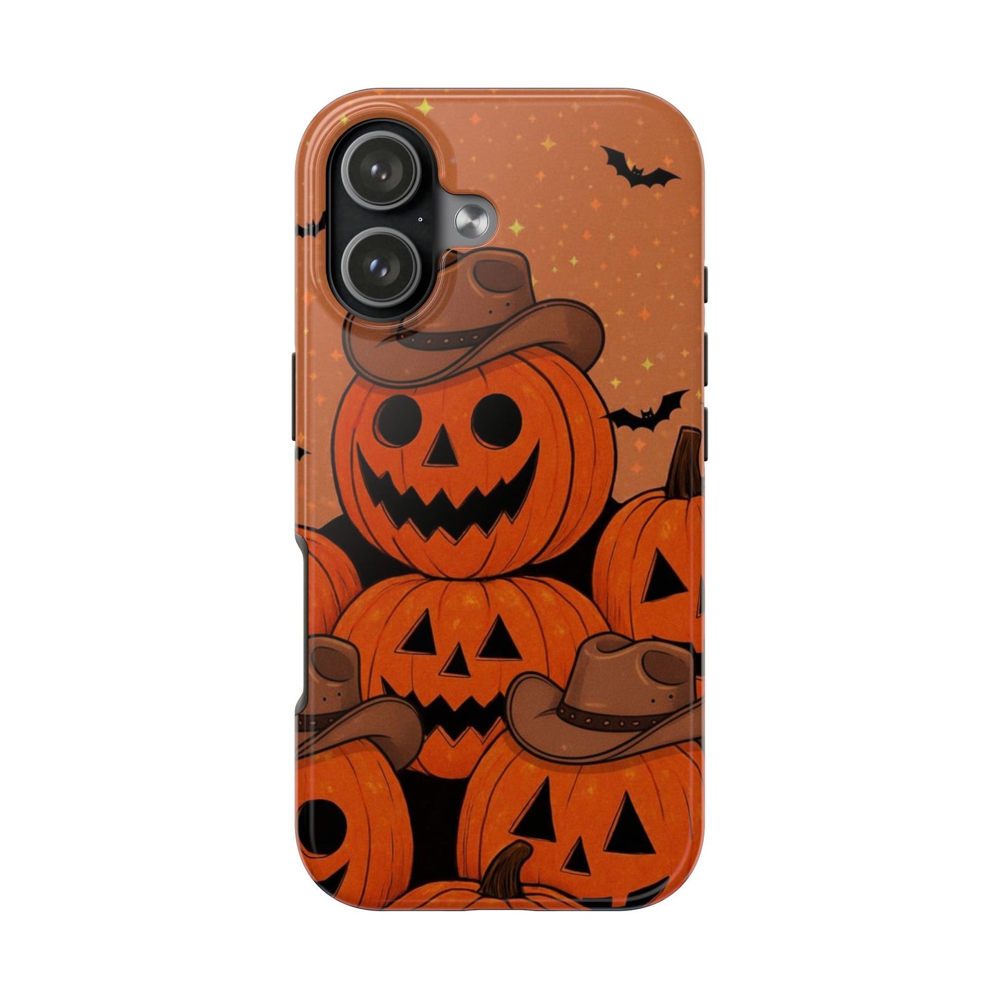 Phone Cases - Pumpkin Cowboys for Fall Time