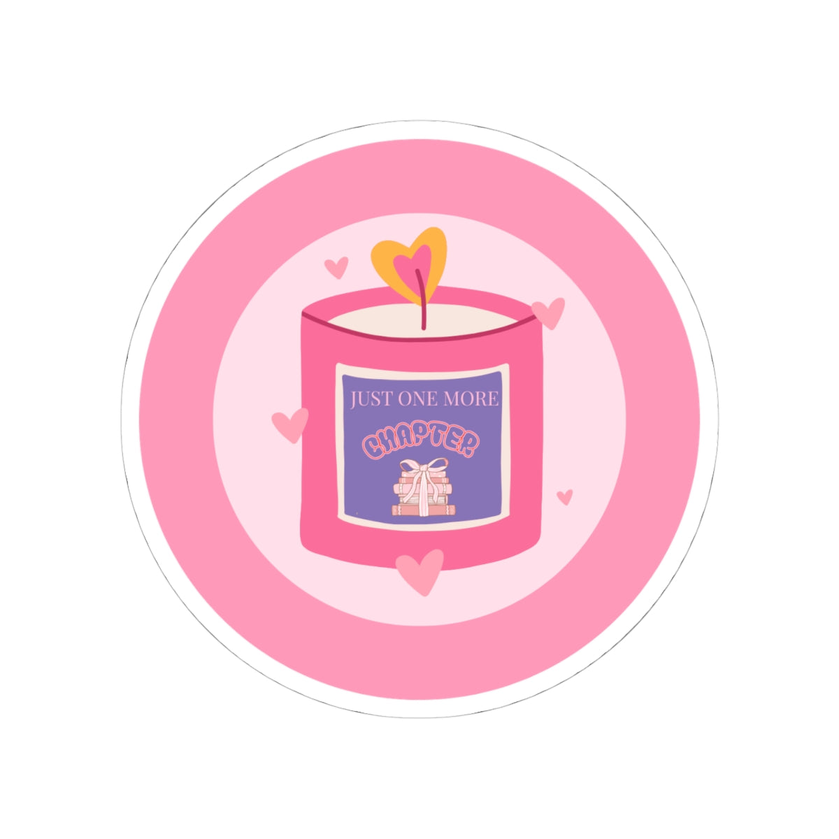 Book Lovers Stickers - Keep Reading Kiss-Cut Stickers