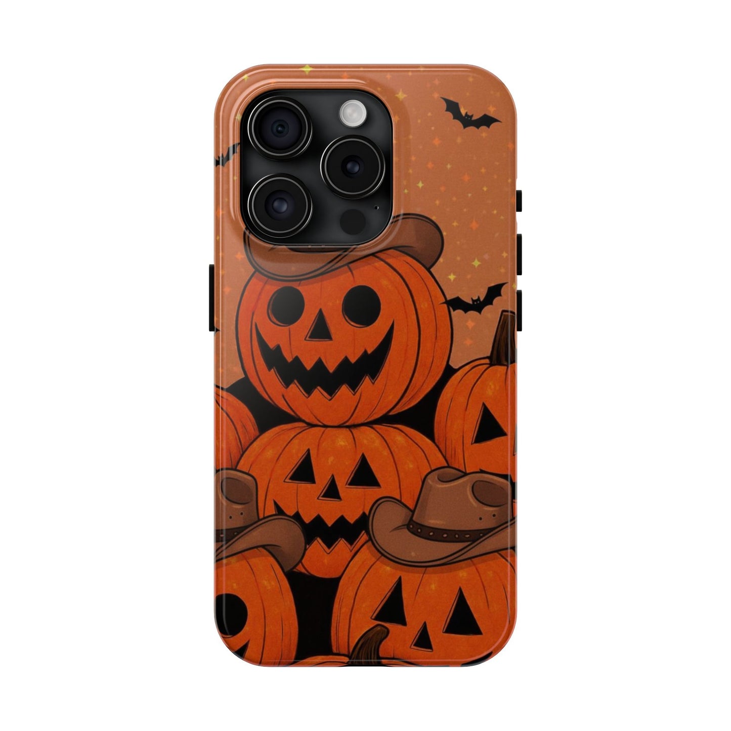 Phone Cases - Pumpkin Cowboys for Fall Time